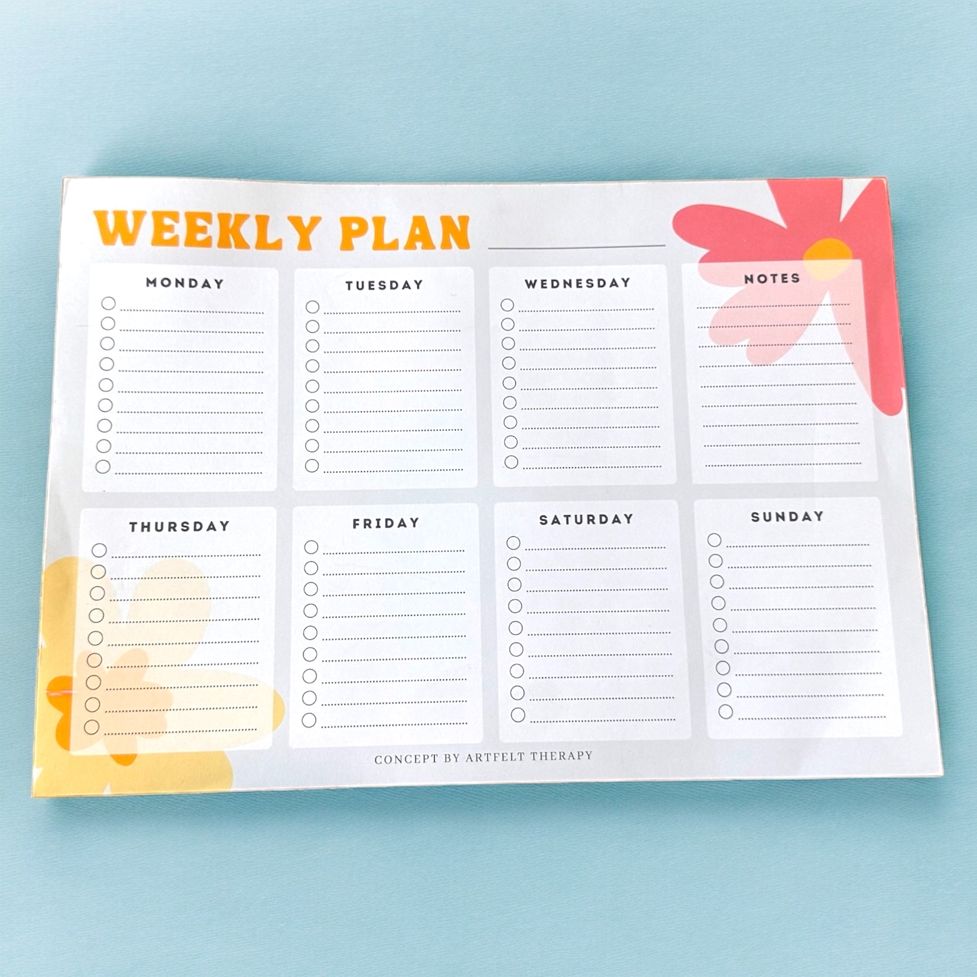 Weekly Planner Tearpad - The Structured